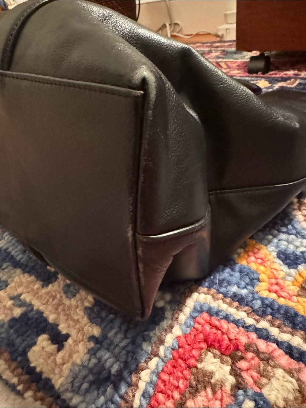 Vintage Coach Leather Laptop/Messenger Bag with Removable Strap - Picture 17 of 17